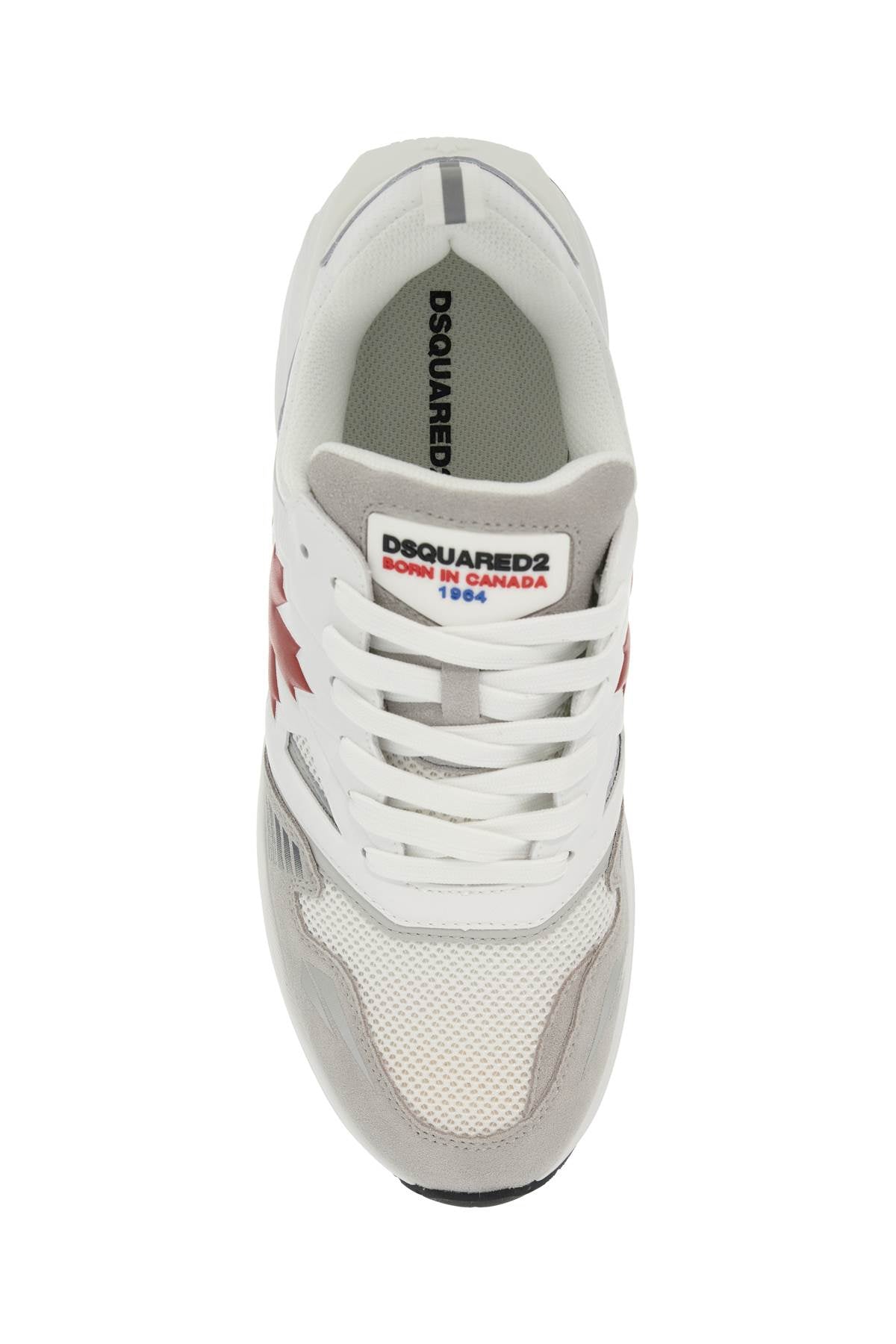 Dsquared2 dash sneakers running-Men > Shoes > Sneakers-Dsquared2-40-White-Urbanheer