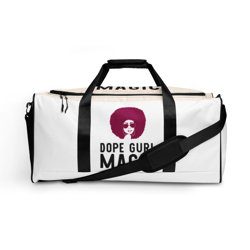 Duffle Bag-Duffle Bag-Dope Gurl Magic-22″ × 11.5″ × 11.5″-Urbanheer