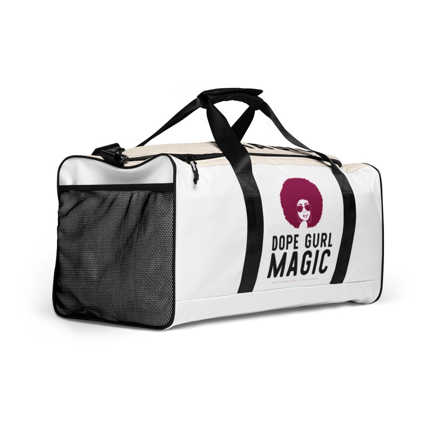 Duffle Bag-Duffle Bag-Dope Gurl Magic-22″ × 11.5″ × 11.5″-Urbanheer
