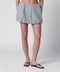 Dunst Grey mélange voluminous mini skirt