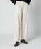 Dunst Ivory double-pleat trousers in cotton blend