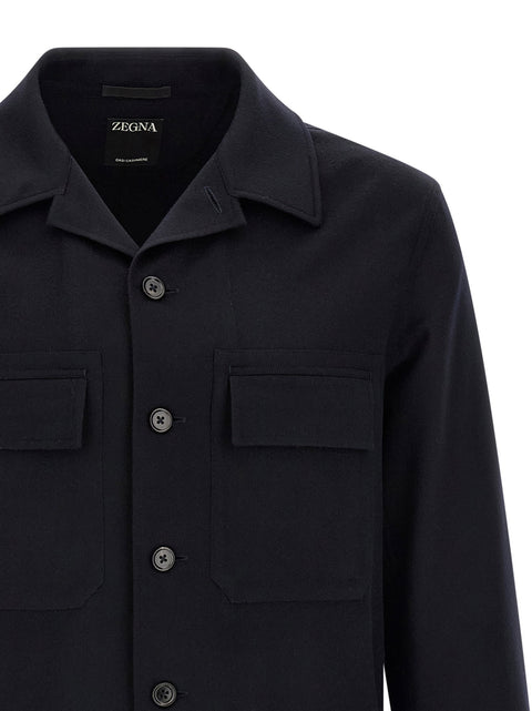 Zegna Oasis Cashmere Overshirt