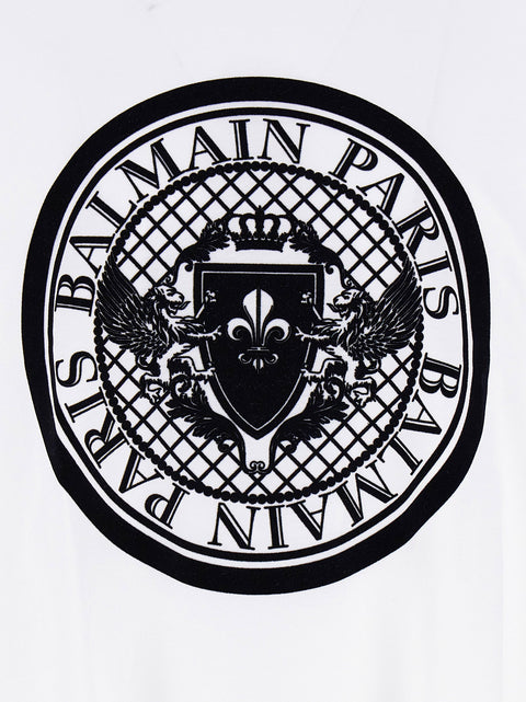Balmain Velvet Logo T-shirt