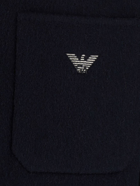 EMPORIO ARMANI CAPSULE Coats NAVY