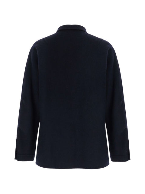 EMPORIO ARMANI CAPSULE Coats NAVY