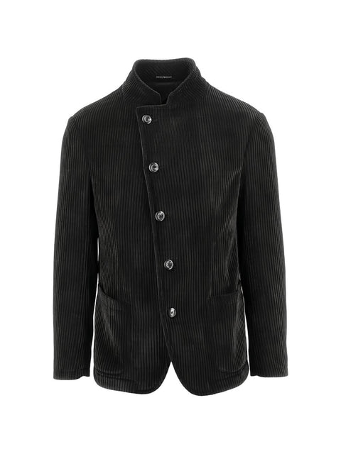 EMPORIO ARMANI CAPSULE Jackets BLACK