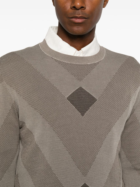 EMPORIO ARMANI CAPSULE Sweaters BROWN