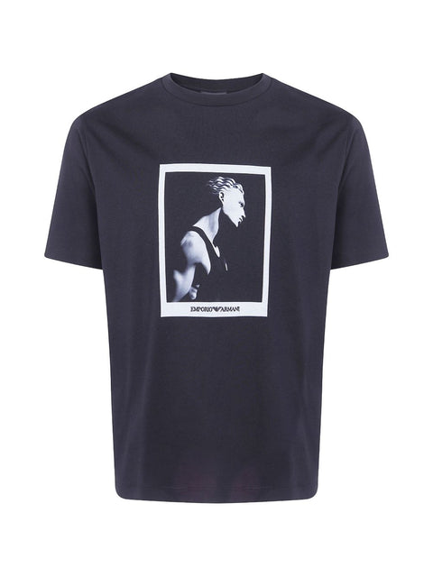 EMPORIO ARMANI CAPSULE T-shirts and Polos BLACK