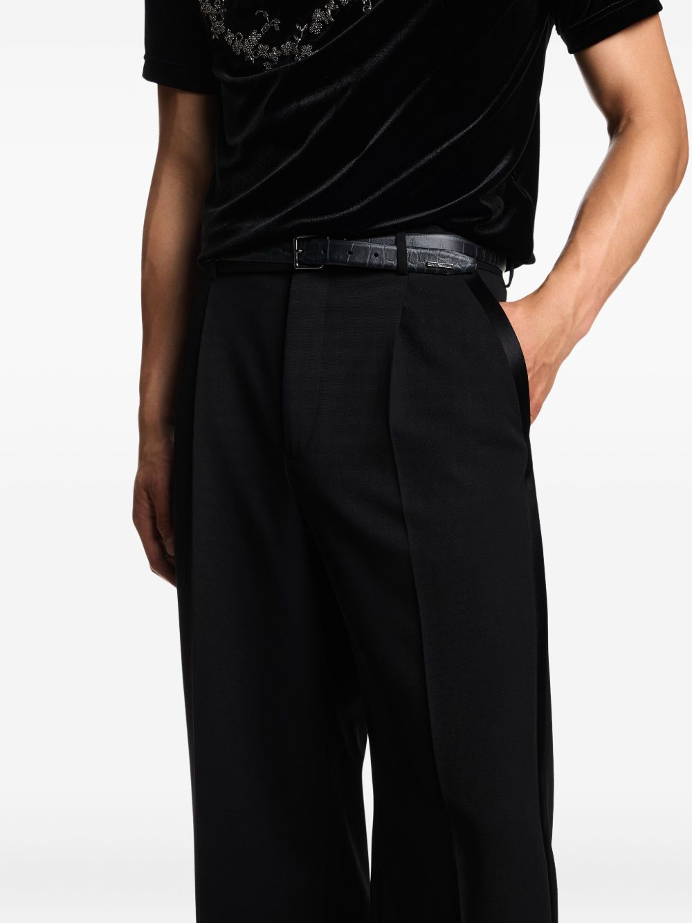 EMPORIO ARMANI EXCLUSIVE Trousers Black