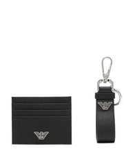 EMPORIO ARMANI EXCLUSIVE Wallets Black-Small Leather Goods-EMPORIO ARMANI EXCLUSIVE-UNI-Urbanheer