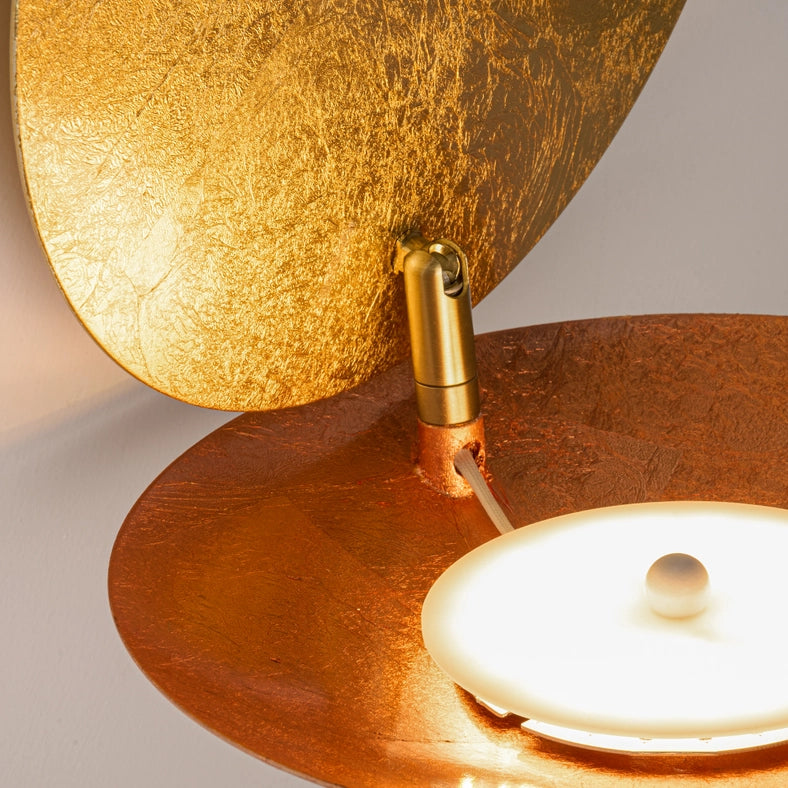 EP Design Lab-Home | Garden > Decoration and Lighting > Lamps-EP Design Lab-9.8"L x 4"W x 9.8"H-Gold-Urbanheer