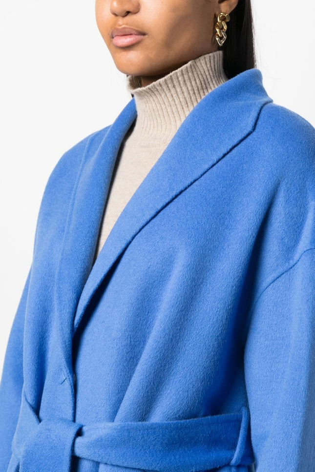 Ermanno Firenze Coats Blue