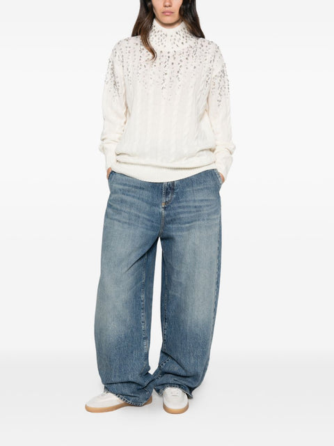 ERMANNO FIRENZE Sweaters WHITE