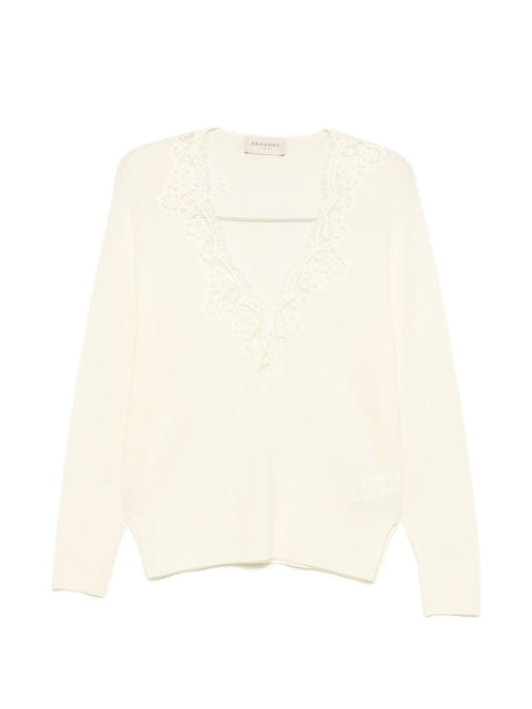 ERMANNO FIRENZE Sweaters WHITE