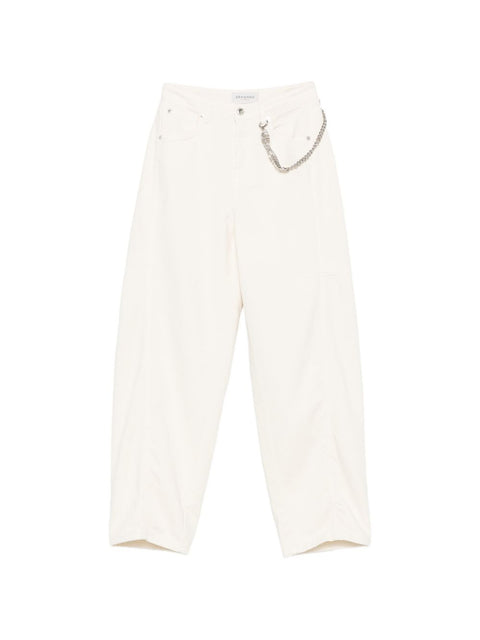 ERMANNO FIRENZE Trousers WHITE