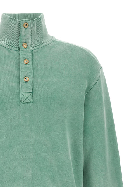 Entire Studios Buttoned Turtleneck Sweatshirt