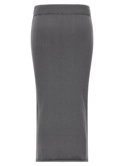 Entire Studios Raw Knit Skirt