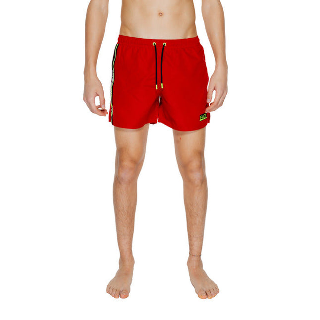 Ea7 Men Swimwear-Clothing Swimwear-Ea7-red-46-Urbanheer
