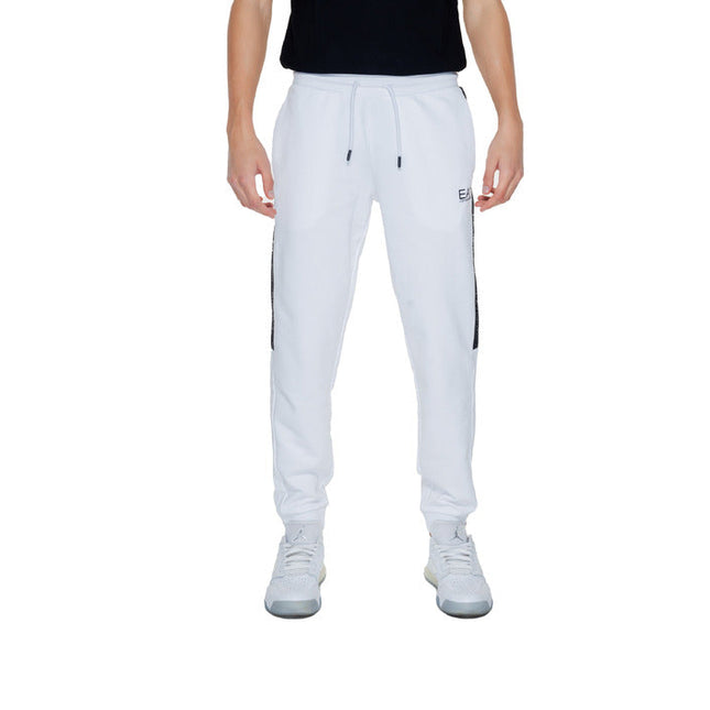 Ea7 Men Trousers-Clothing Trousers-Ea7-white-XS-Urbanheer