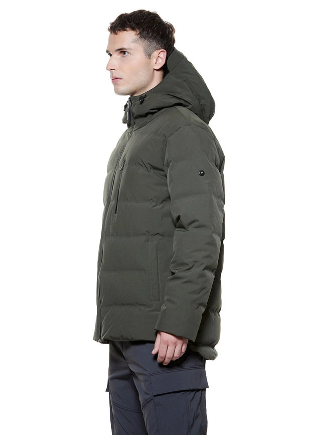 Eastwood Puffer Jacket Khaki-Jacket-Ookpik-S-Urbanheer