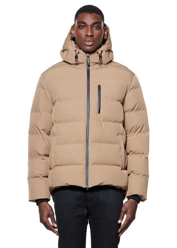 Eastwood Puffer Jacket Taupe-Jacket-Ookpik-S-Urbanheer