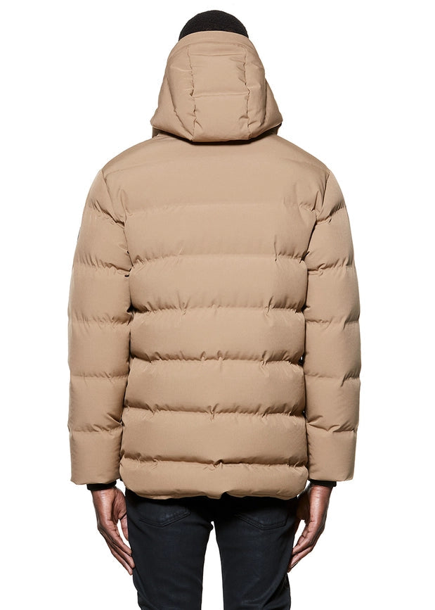 Eastwood Puffer Jacket Taupe-Jacket-Ookpik-S-Urbanheer