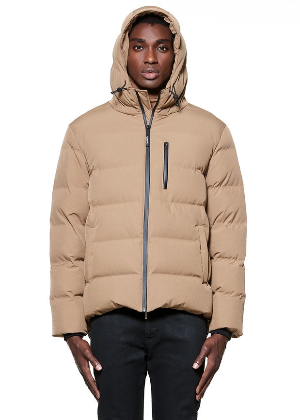 Eastwood Puffer Jacket Taupe-Jacket-Ookpik-S-Urbanheer
