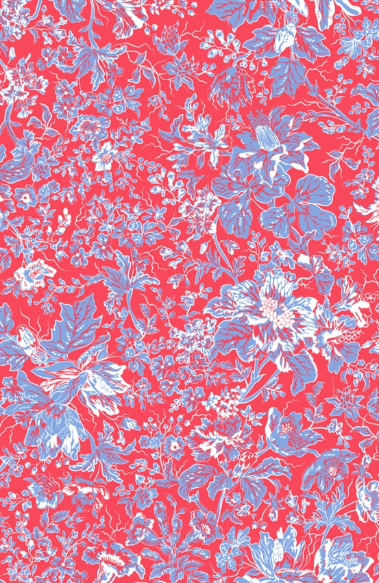 Easy Peasy Dress- English Garden-Dress-Gretchen Scott LLC-XXS-Coral-Urbanheer