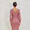 Easy To Love Knitted Midi Dress DRIED ROSE-Dress-Dress Forum-S-Urbanheer