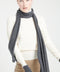 Echarpe en cachemire gris anthracite-écharpe-Studio Cashmere8-TU-SC8-00004-gris anthracite-Urbanheer