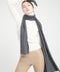 Echarpe en cachemire gris anthracite-écharpe-Studio Cashmere8-TU-SC8-00004-gris anthracite-Urbanheer