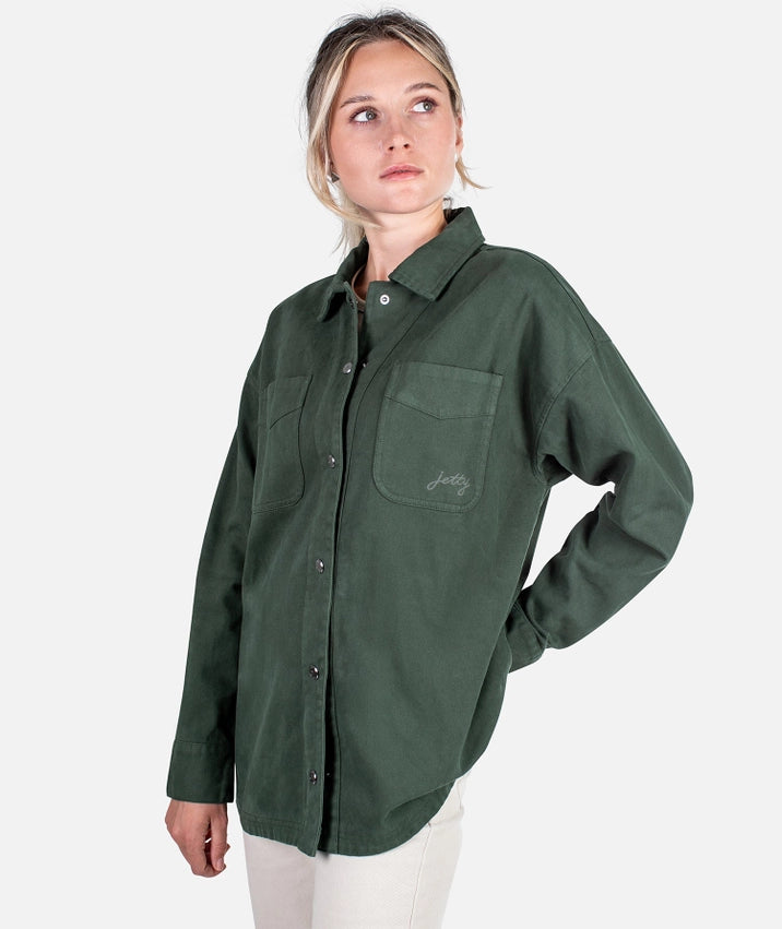 Eden Overshirt - Green-Overshirt-Jetty-XS-Green-Urbanheer