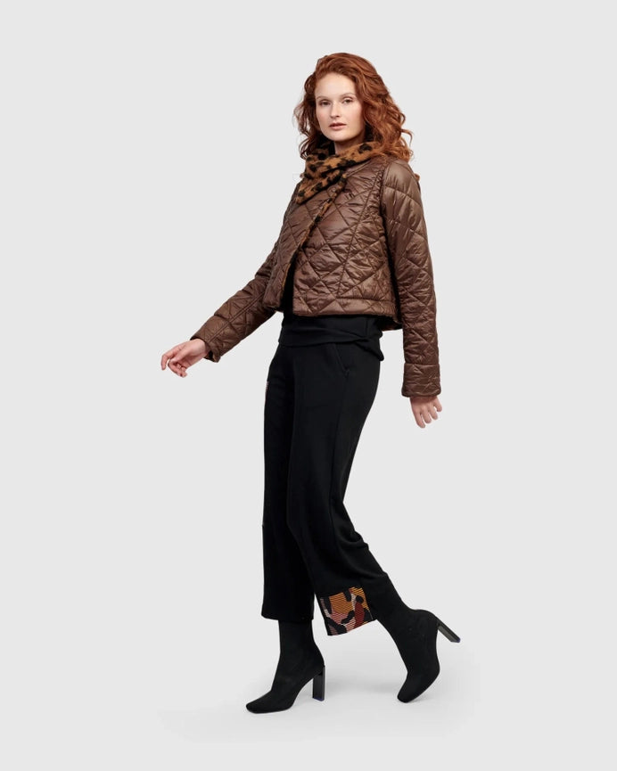 Effie Moto Jacket, Chocolate-Jacket-Alembika-US 6-8-chocolate-Urbanheer