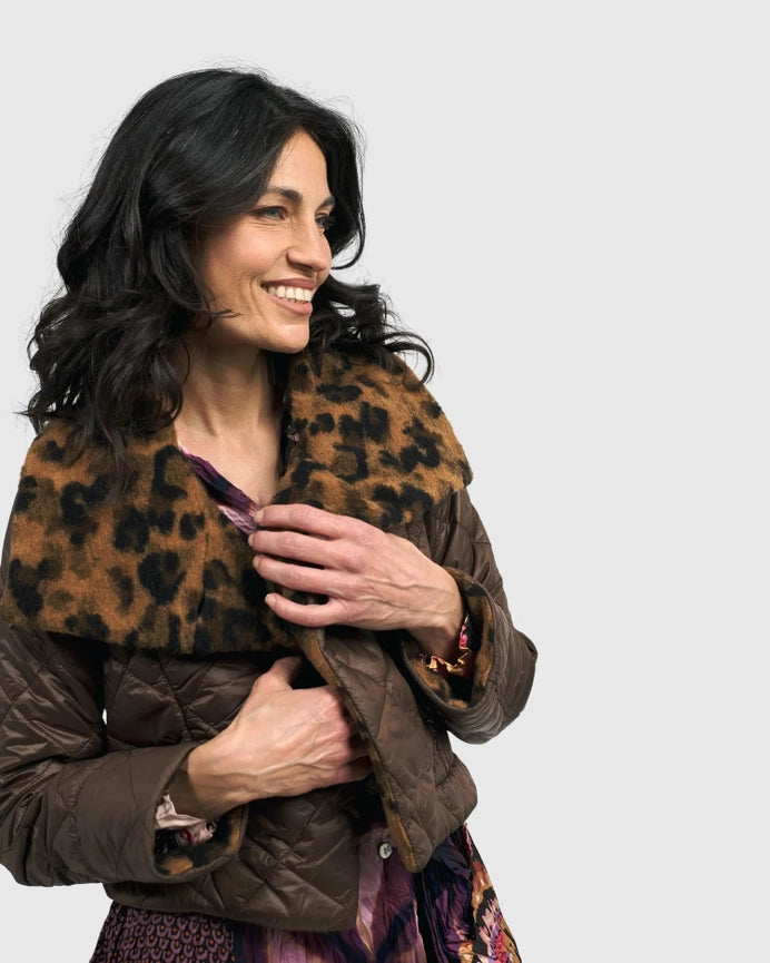 Effie Moto Jacket, Chocolate-Jacket-Alembika-US 6-8-chocolate-Urbanheer