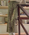 Eila Wild Floral Print Stretch Twill Wide Leg Cargo Pant