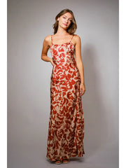 Elastic Strap Maxi Dress