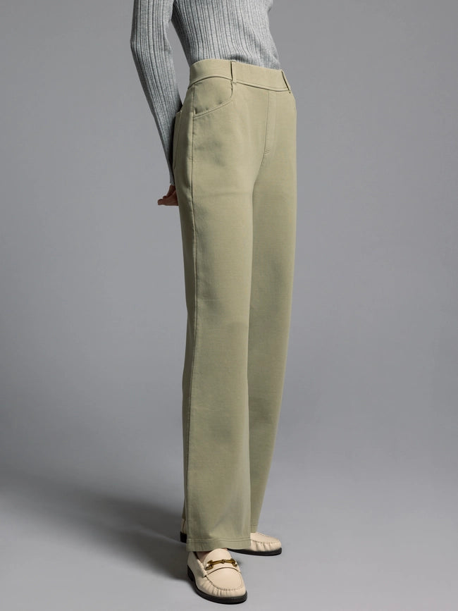 Elastic Waistband Relaxed Pants - Genevieve Pants BONSAI-Pants-Weekend Los Angeles-XS-BONSAI-Urbanheer
