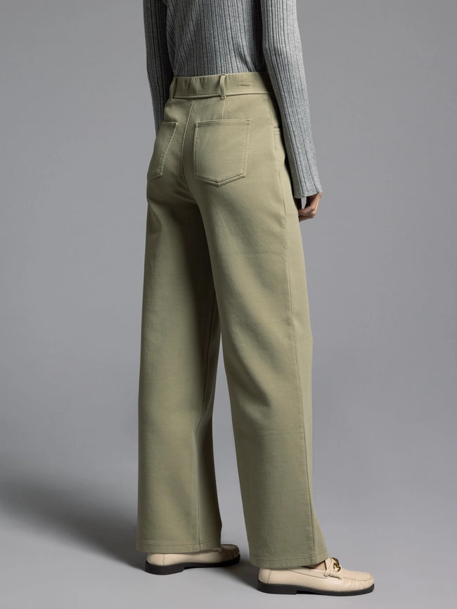 Elastic Waistband Relaxed Pants - Genevieve Pants BONSAI-Pants-Weekend Los Angeles-XS-BONSAI-Urbanheer