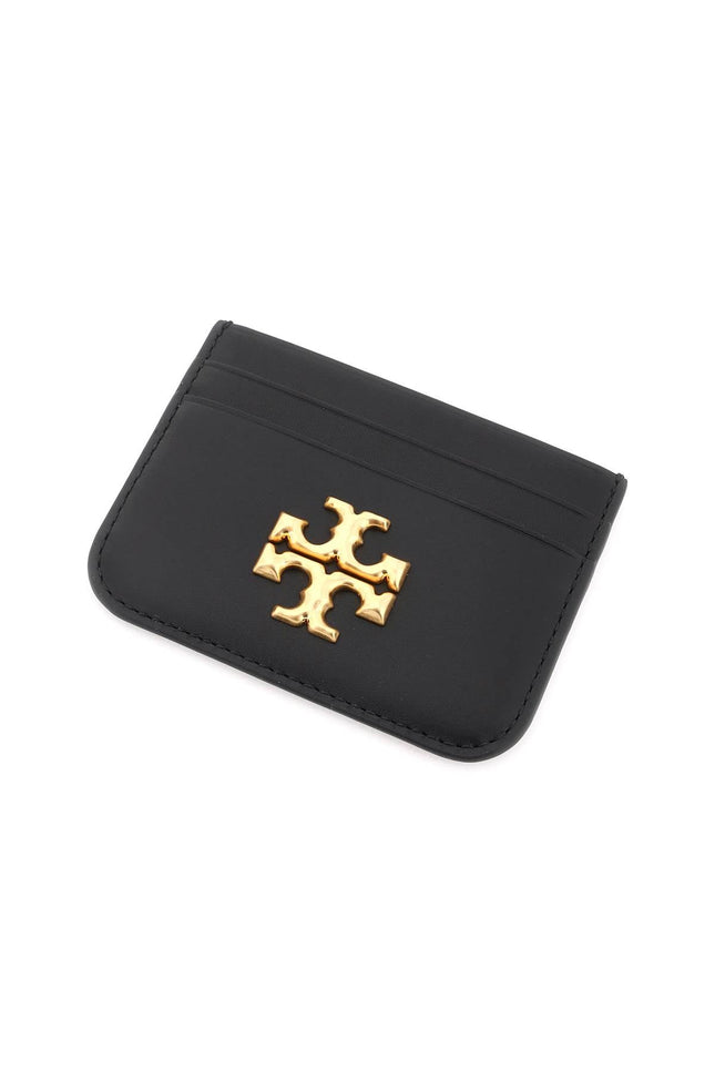 'Eleanor' Cardholder-women > accessories > wallets and small leather goods > card holders-Tory Burch-os-Nero-Urbanheer