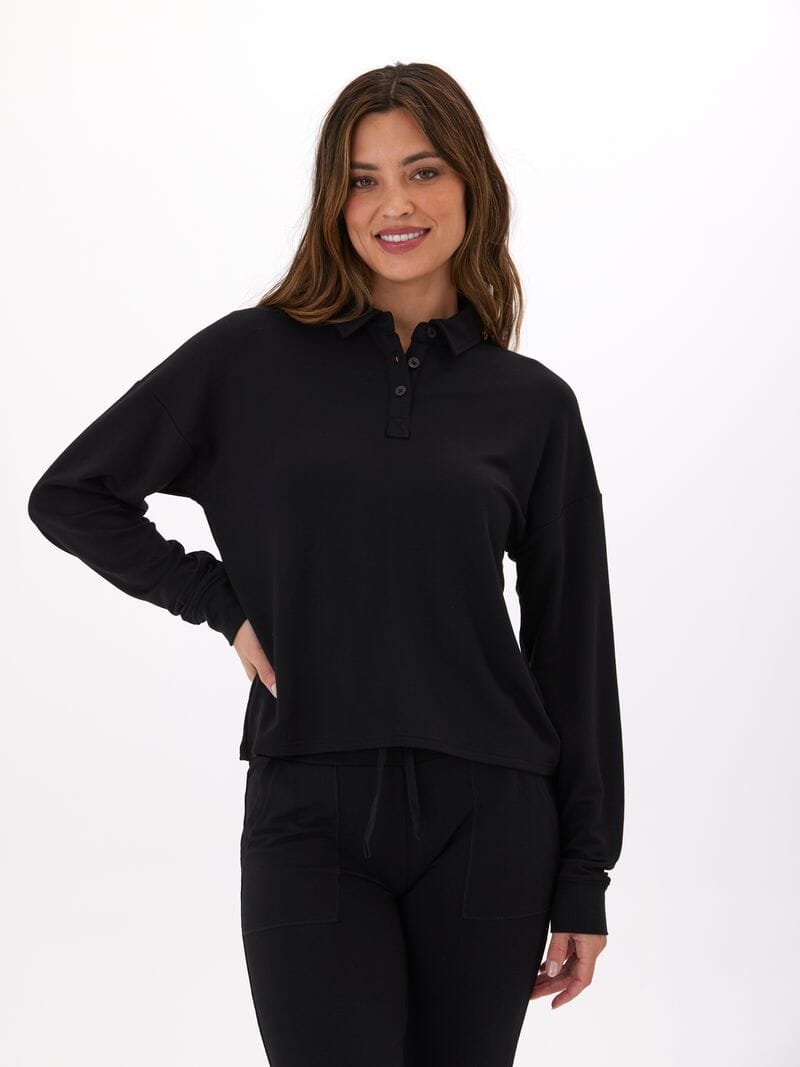 Eleanor Modal Terry Collared Top