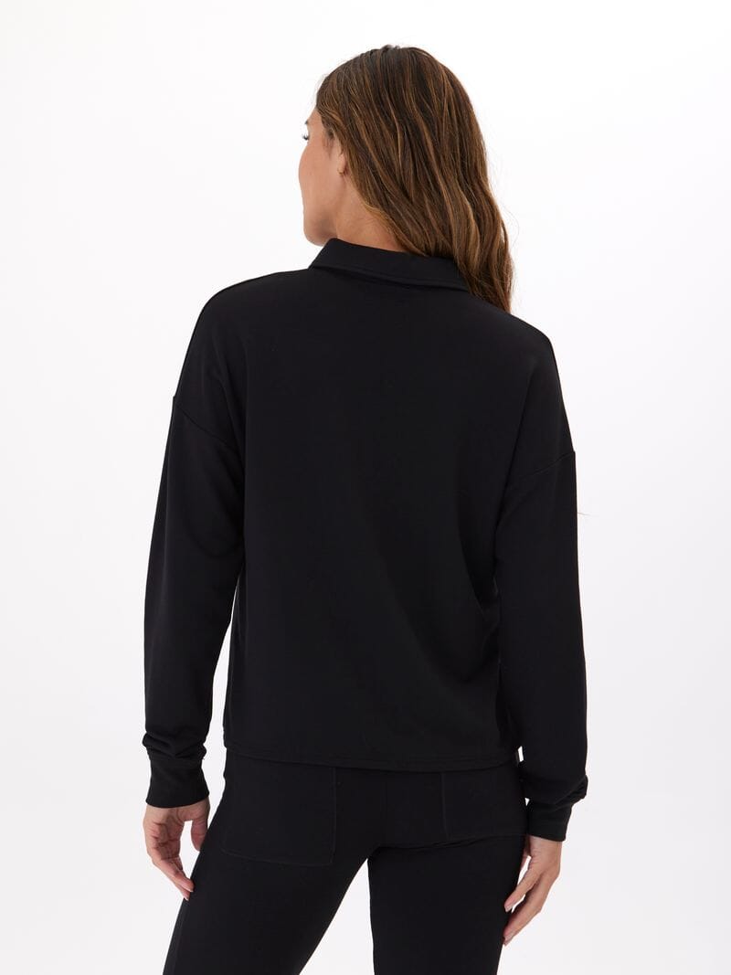 Eleanor Modal Terry Collared Top