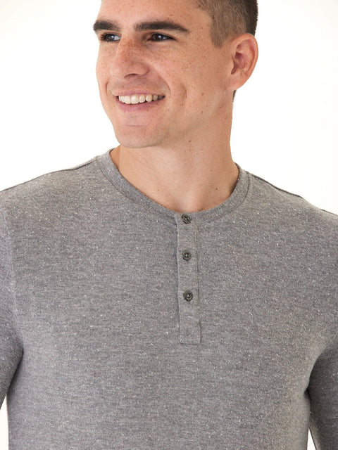 Elias Sweater Knit Long Sleeve Henley