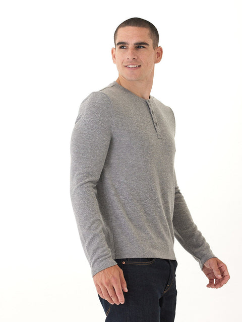 Elias Sweater Knit Long Sleeve Henley