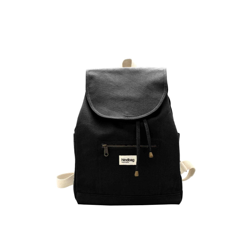 Eliot Backpack - 12 Colors - Autumn/Winter-Backpack-Hindbag-H 38 x W 30 cm with 15 cm bottom-Black-Urbanheer