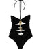Elisabetta Franchi Chain One-piece Swimsuit
