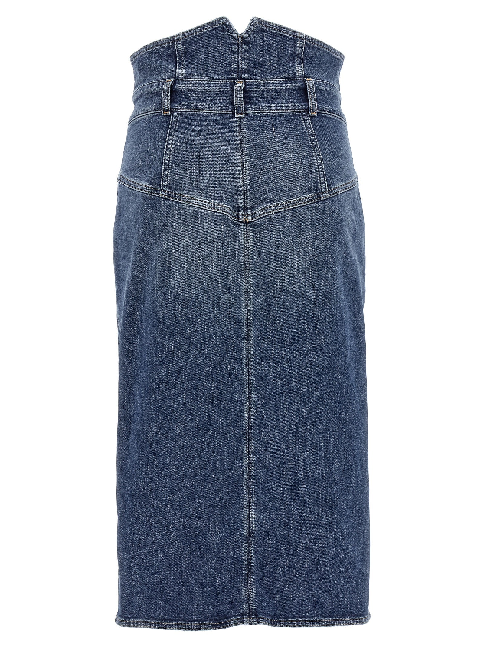 Elisabetta Franchi Denim Skirt