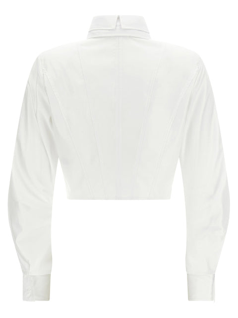 Elisabetta Franchi Double-layer Collar Shirt