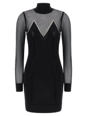 Elisabetta Franchi Dress With Transparencies