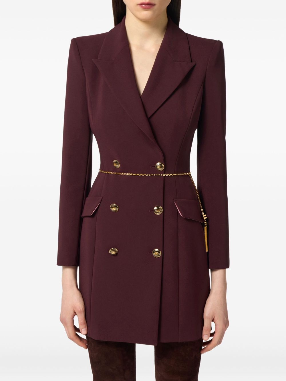 Elisabetta Franchi Dresses Bordeaux