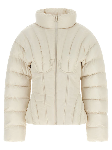 Elisabetta Franchi Exhausted Quilted Down Jacket